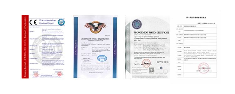 Post Operative Elbow Brace Certificate